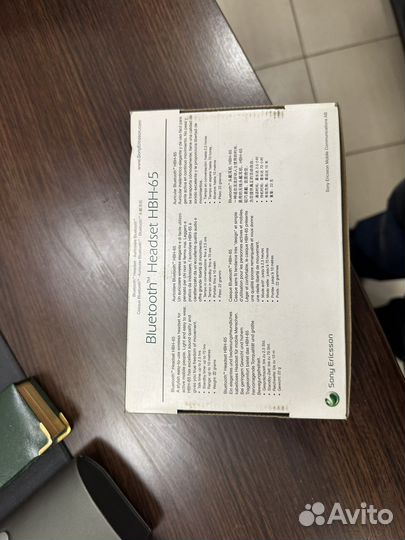 Bluetooth гарнитура sony ericsson
