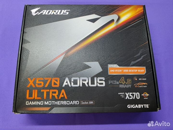 Gigabyte X570 aorus ultra, AM4