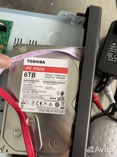 Камеры видеонаблюдения купольные, 7 шт