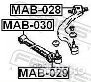 Сайлентблок MAB-029 MAB-029 Febest