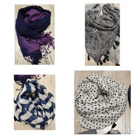 Пакет шарфов палантинов