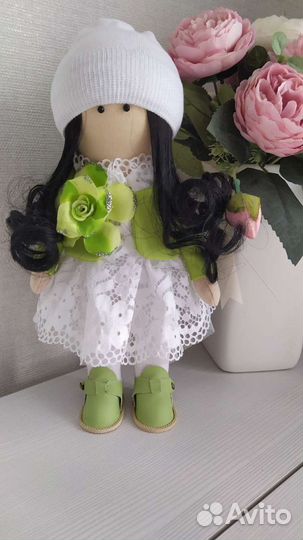 Интерьерная кукла ручной работы