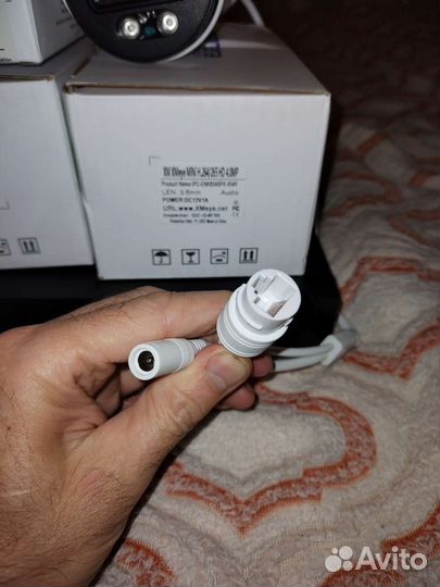 Комплект видеонаблюдения ip 4 камеры