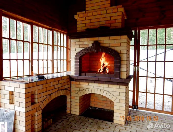 Барбекю, печник, печи камины, барбекю зона