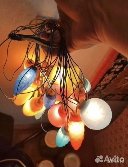 Новогодняя гирлянда СССР