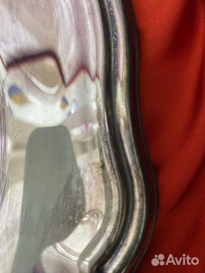 Поднос посеребренный