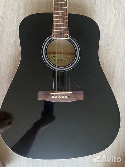 Акустическая гитара martinez w-11 bk