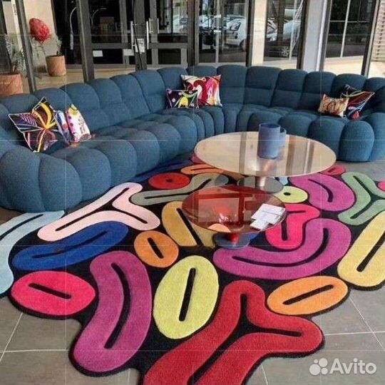 Интерьерные ковры на заказ ручная работа тафтинг