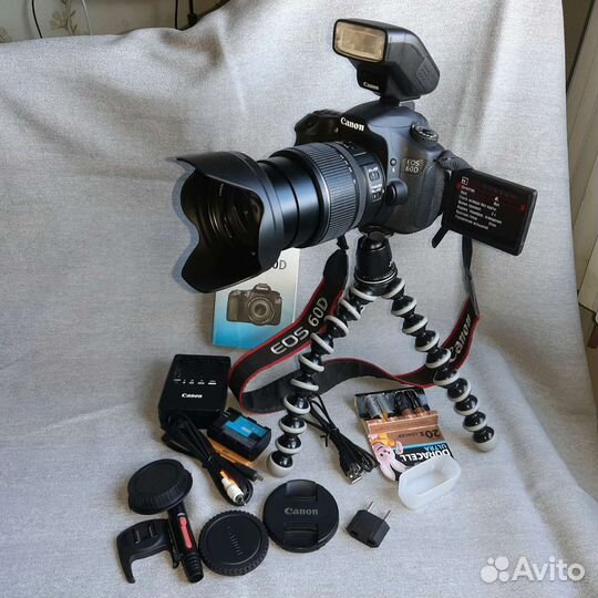 Canon 60D + Canon15-85mm 14847к