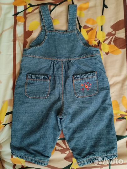 Джинсовый комбинезон 68