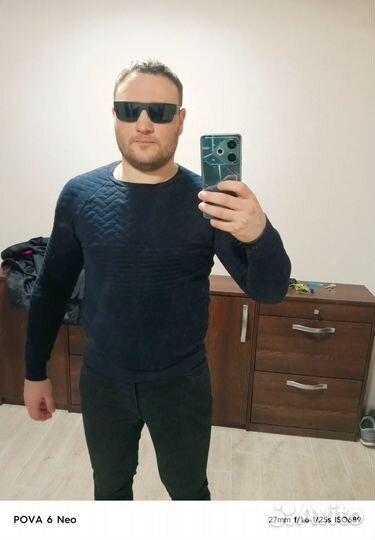 Свитер zara мужской