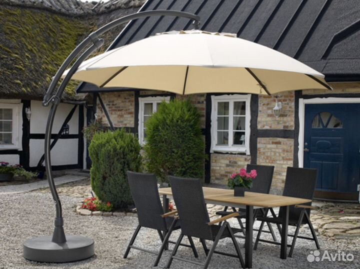 Уличные зонты от солнца для дачи, сада, парков