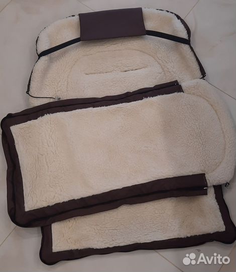 Кокон конверт в санки коляску