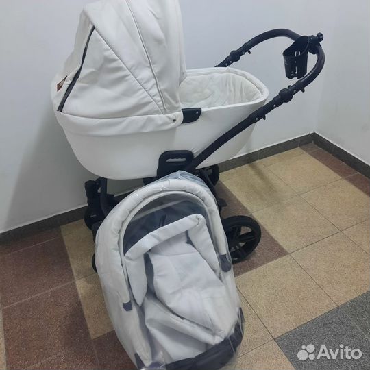 Детские коляски 2 в 1 эко кожа
