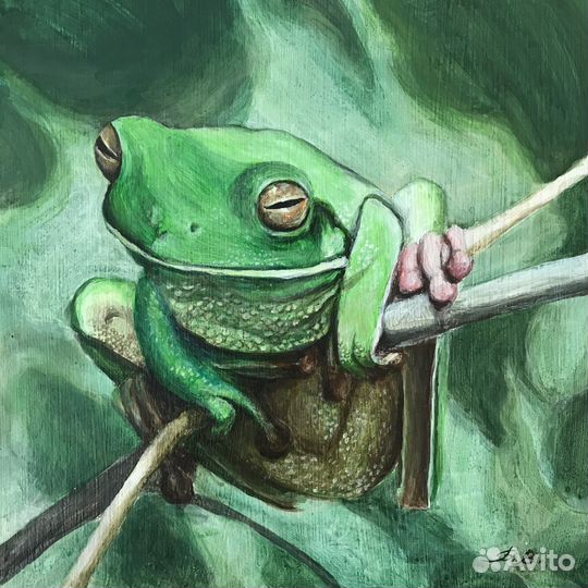 Картина акрилом