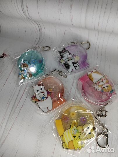 Брелоки япония mofusand x Sanrio