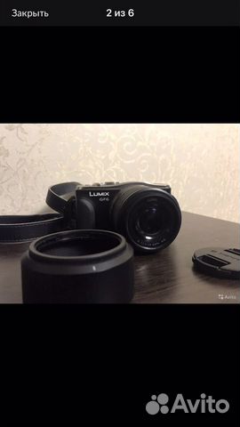 Фотоаппарат panasonic lumix GF6 с обьективом 25 mm