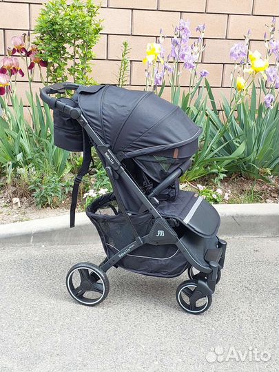 Коляска Baballo 2023 новая (чёрный)