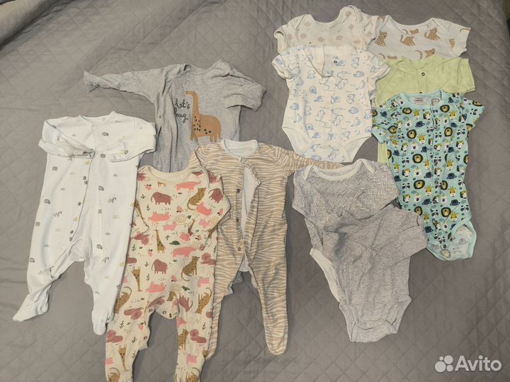 Вещи пакетом для мальчика 62 68 74 86 р