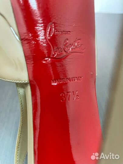 Туфли christian louboutin