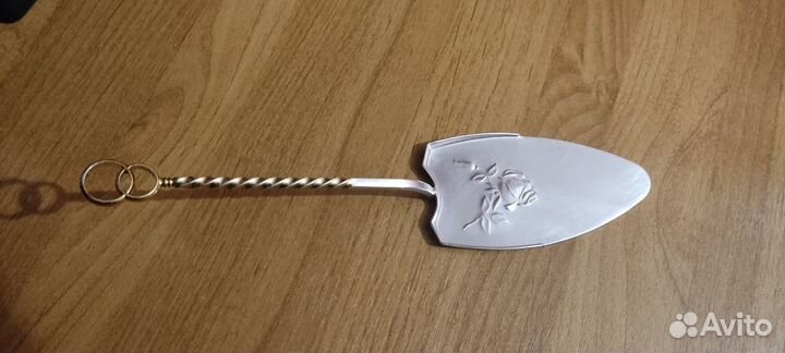 Лопатка для торта, 916 проба