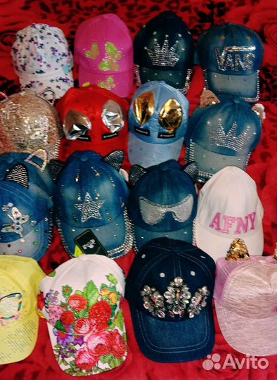 Бейсболки женские и для девочек