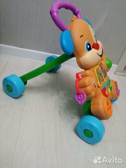 Ходунки каталка детские Fisher price