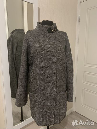 Пальто женское шерстяное теплое 42-46