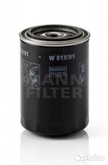 Mann-filter W 818/81 Фильтр масляный