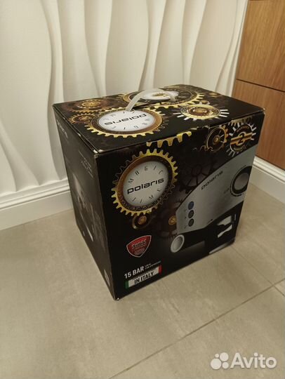 Кофеварка рожковая polaris