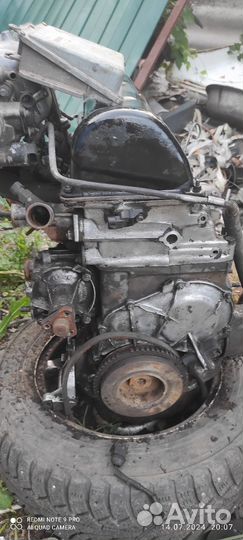 Двигатель Ваз 21214 с косой и блоком управления