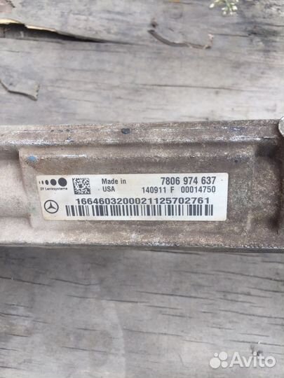 Рулевая рейка под перебор mercedes мл гл