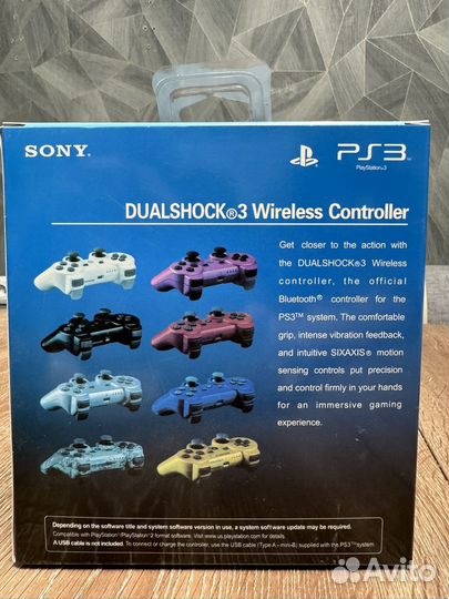 Геймпад для ps3 sony dualshock 3 красный