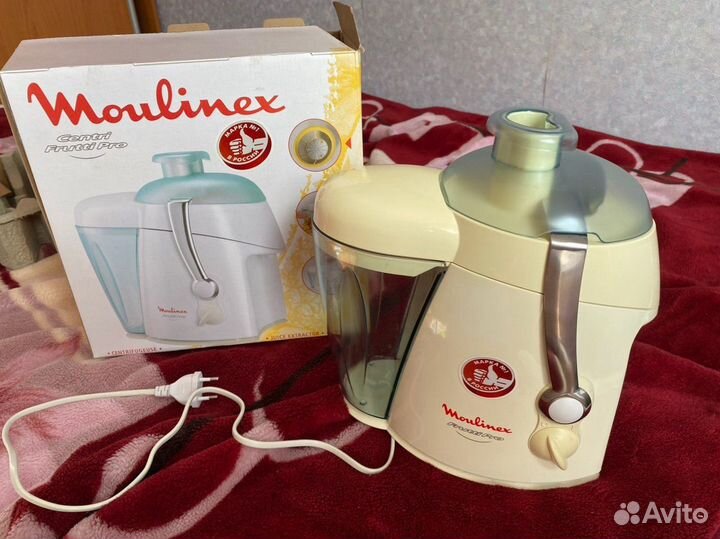 Соковыжималка moulinex centri frutti pro