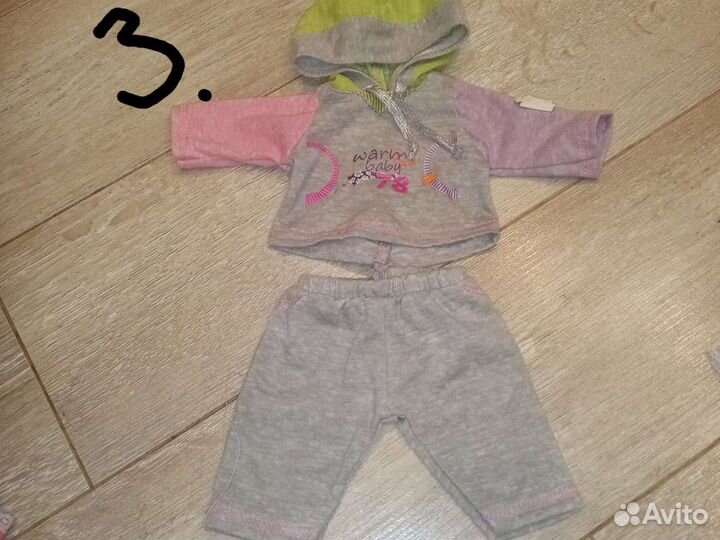Одежда для кукол беби бон