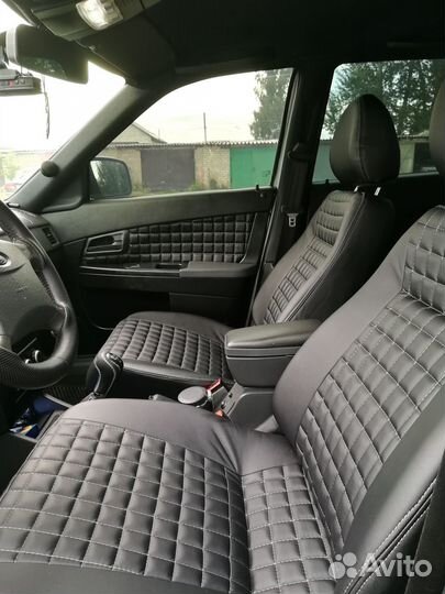 Обивки из кожи на Приору