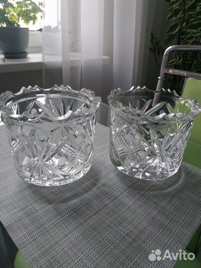 Салатник хрустальный