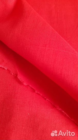 Ситец красный СССР