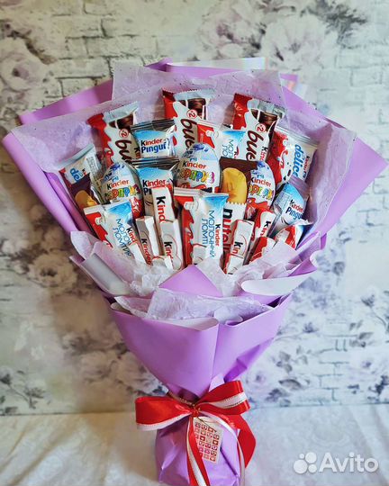 Киндер бокс/сладкий букет/киндер букет для девушки