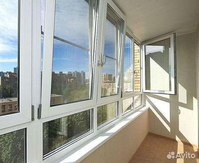 Окна на балкон