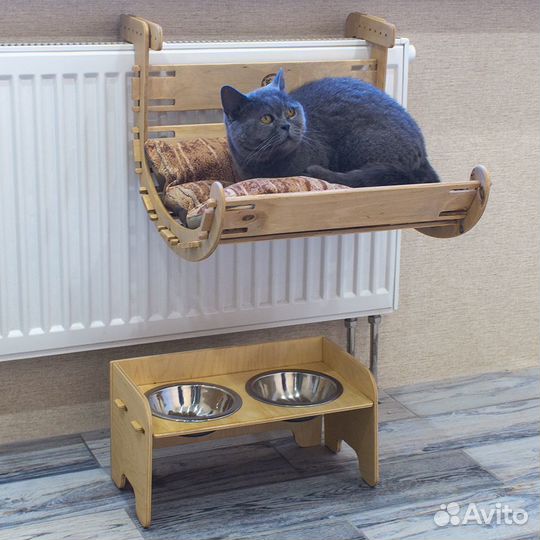 Подвесная кровать лежанка, гамак для кошки