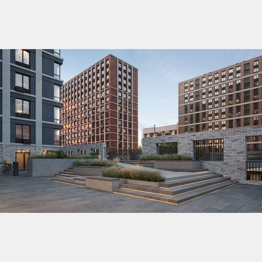 1-к. квартира, 52,3 м², 2/15 эт.