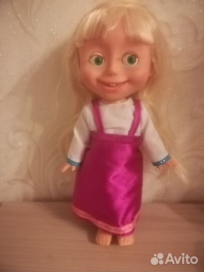 Куклы Маша и медведь 30 см и кукла 50 см