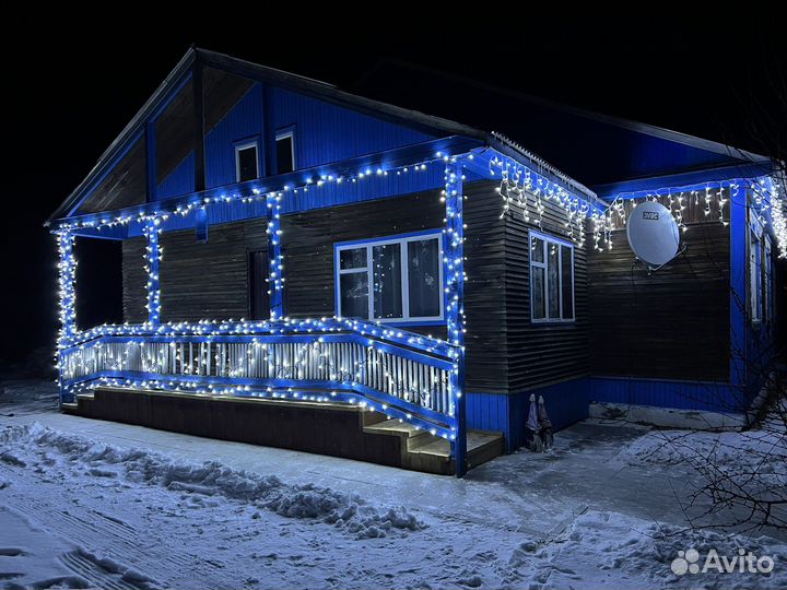 Уличные гирлянды каучуковый провод IP67