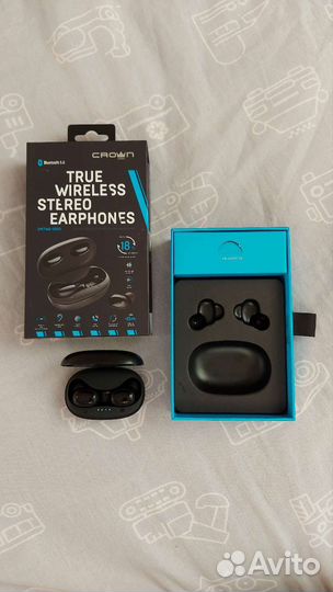 Беспроводные наушники crown