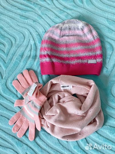 Шапка Kerry/снуд Acoola/новые перчатки, Chobi,шарф