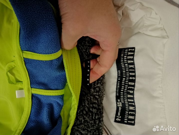 Вещи пакетом на мальчика 128 куртка, ветровка