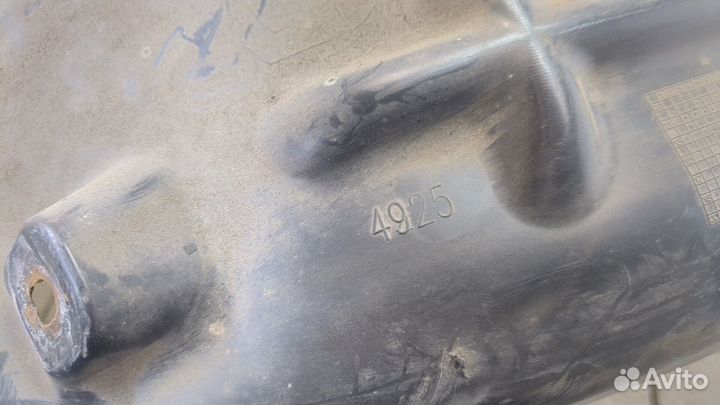 Защита арок (подкрылок) Citroen C4, 2012