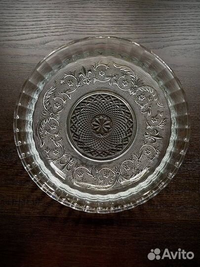 Хрустальная салатница СССР