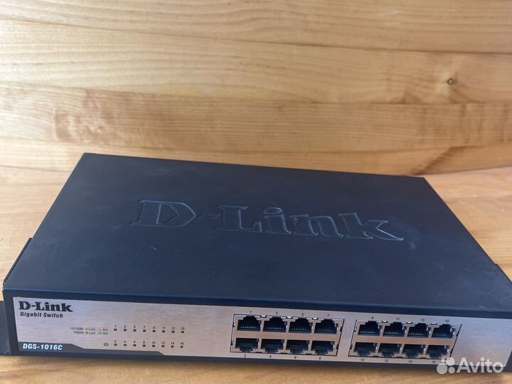 Коммутатор D-Link DGS-1016C